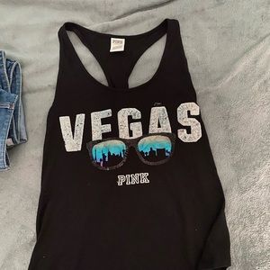 PINK VICTORIA SECRET TANK TOP